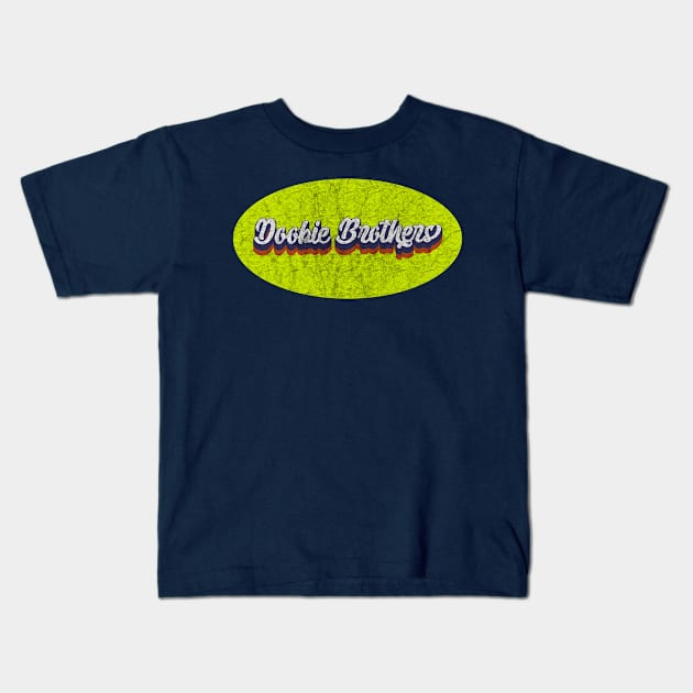 Vintage Doobie Brothers Kids T-Shirt by Electric Tone